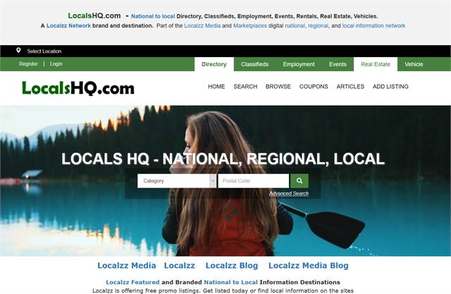 LocalsHQ.com - Directory, Classifieds, Employment, Events, Rentals, Real Estate, Vehicles